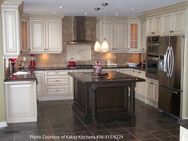 Kakoz Kitchen featuring Allstyle Cabinet Doors